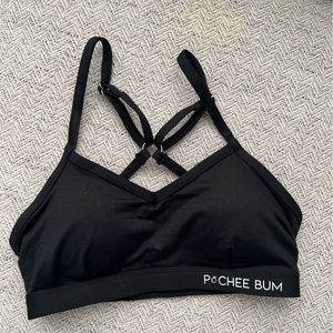 PCHEEBUM sports bra black size M